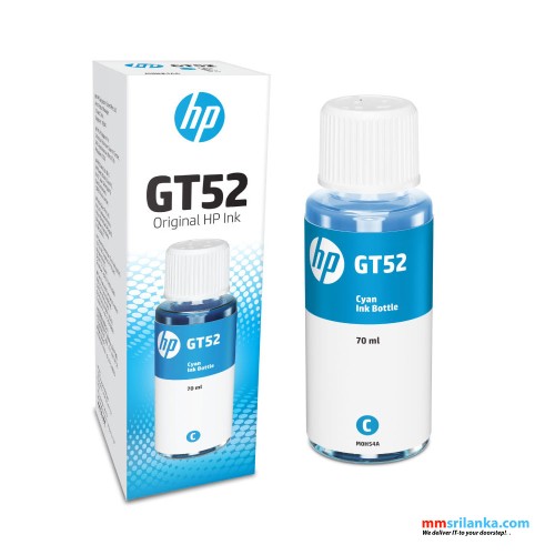 HP GT52 Cyan Ink Bottle for HP GT5810 | GT5820 | 315 | 415