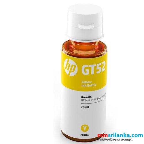 HP GT52 Yellow Ink Bottle for HP GT5810 | GT5820 | 315 | 415