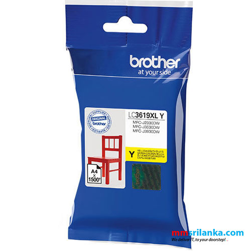 Brother LC3619XL Yellow Cartridge for Brother MFC3530