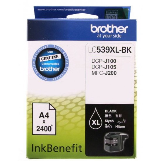 Brother LC-539XL Black Cartridge