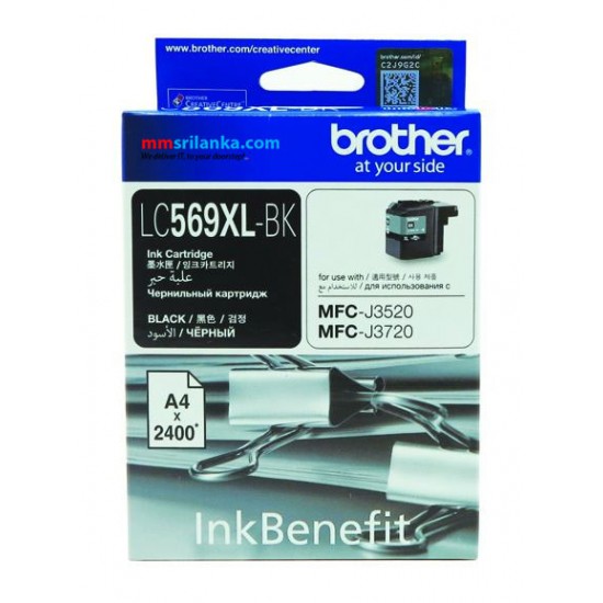 Brother LC569XL Black Cartridge