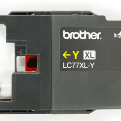 Brother LC 77XL Yellow Cartridge