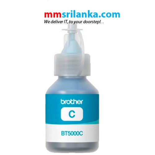 Brother BT-5000C High Yield Cyan ink Bottle for T300/T310/T500/T700/MFC800