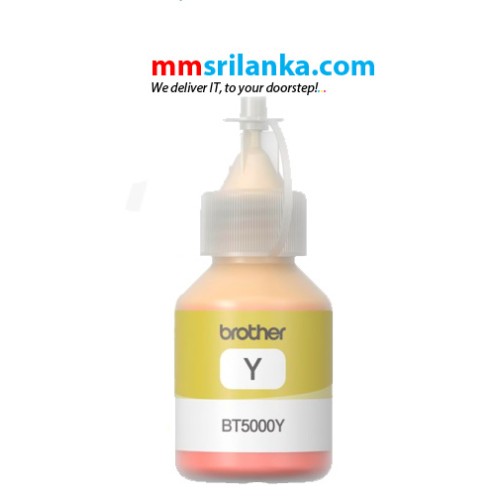 Brother BT-5000Y High Yield Yellow ink Bottle for T300/T310/T500/T700/MFC800