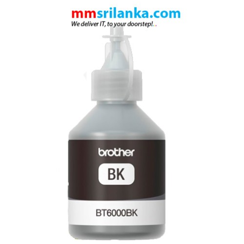 Brother BT-6000BK High Yield Black ink Bottle for T300/T500/T700/MFC800