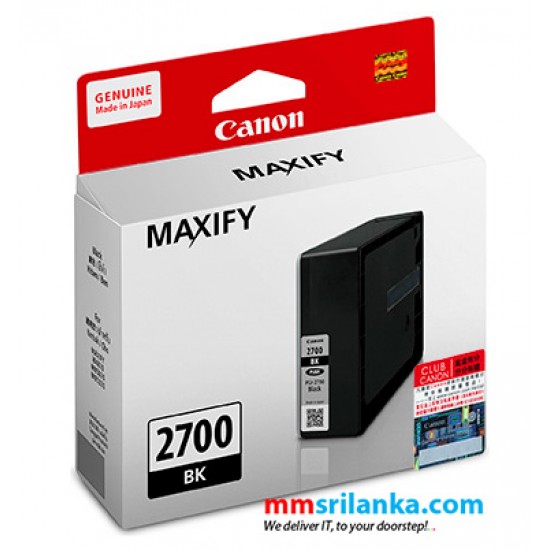 Canon Maxify 2700 Black Cartridge