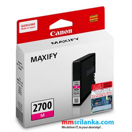 Canon MAXIFY 2700 Magenta Cartridge