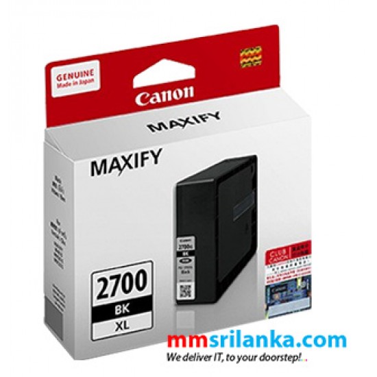 Canon MAXIFY 2700 XL Black Cartridge (High Yield)