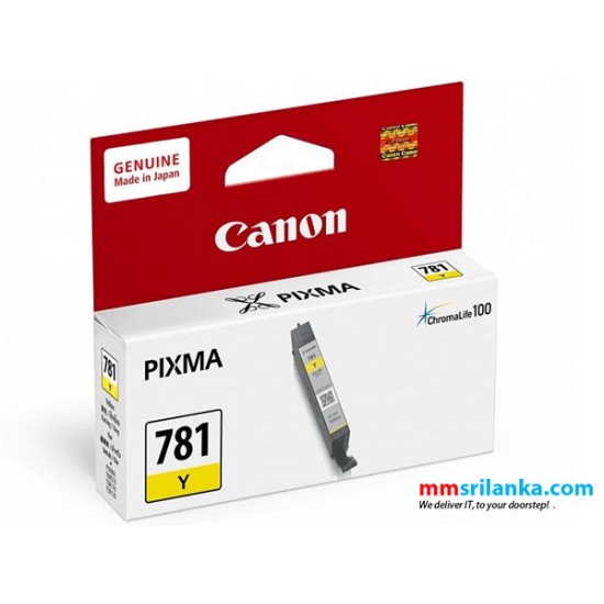 Canon CLI-781 Yellow Cartridge for Canon Pixma TS707 / TS8170