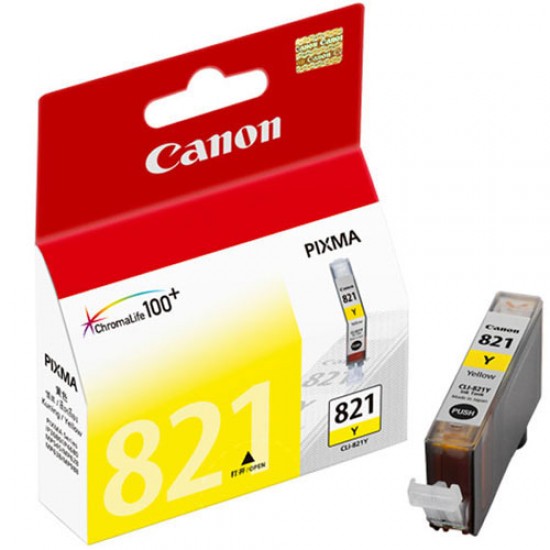 Canon CLI-821 Yellow Cartridge