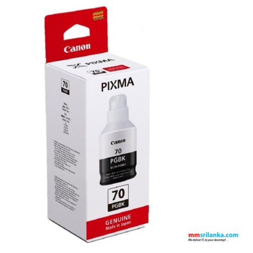 Canon GI-70 Black Ink Bottle G5070 / GM2070 / G6070 / G7070