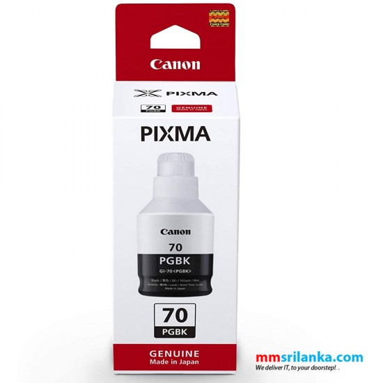Canon GI-70 Black Ink Bottle G5070 / GM2070 / G6070 / G7070