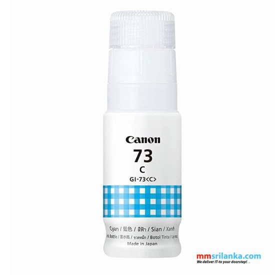 CANON GI-73 C INK BOTTLE -CYAN FOR G570 / G670