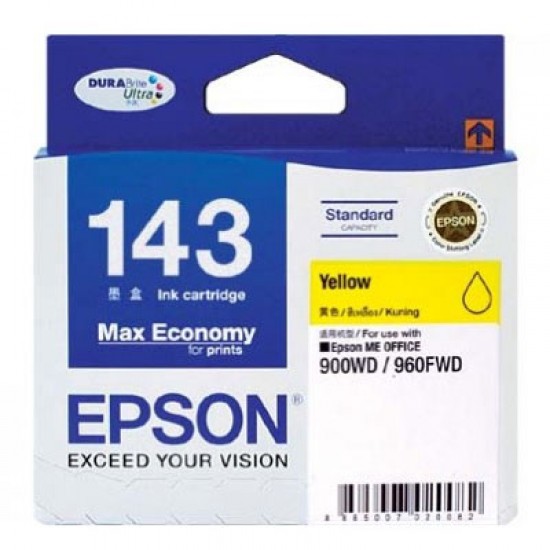 Epson 143 Yellow Cartridge