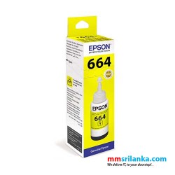 Epson 664 Black Ink Bottle - (T6641 Ecotank Printer Cartridge)