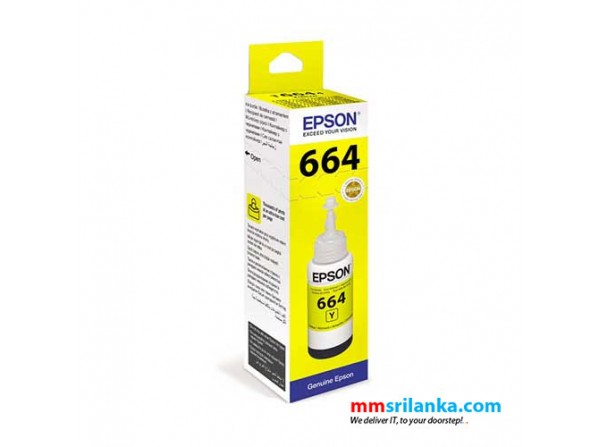 Epson T6644 Ink Bottle Yellow
