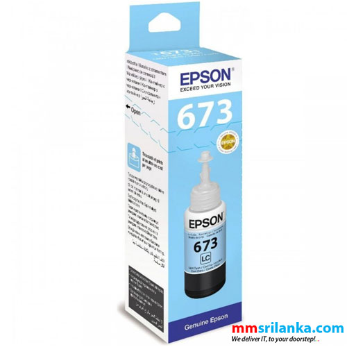 Epson T6735 Light Cyan Ink Bottle for L800/L805/L850/L1800