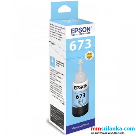 Epson T6735 Light Cyan Ink Bottle for L800/L805/L850/L1800