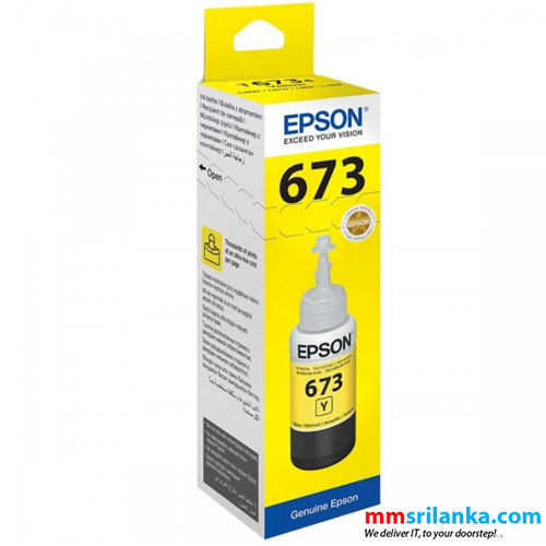 Epson T6734 Yellow Ink Bottle for L800/L805/L850/L1800