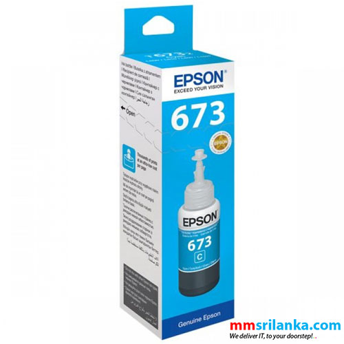 Epson T6732 Cyan Ink Bottle for L800/L805/L850/L1800