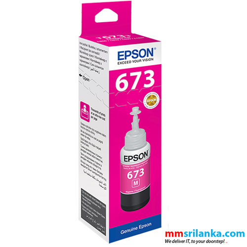 Epson T6733 Magenta Ink Bottle for L800/L805/L850/L1800