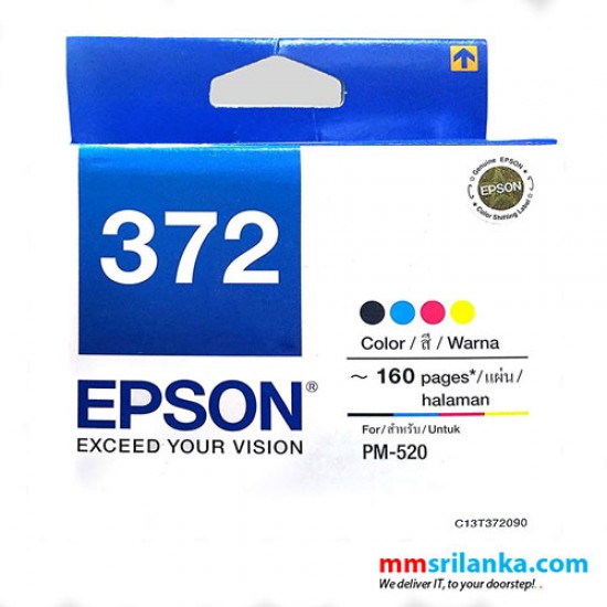 Epson 372 PictureMate Printer Cartridge for PM520