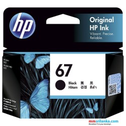 HP 67 Black Original Ink Cartridge