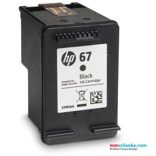 HP 67 Black Original Ink Cartridge