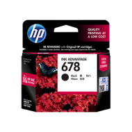HP 678 Black Cartridge for HP 1015/2515/1515/2545/2645/3545/4645