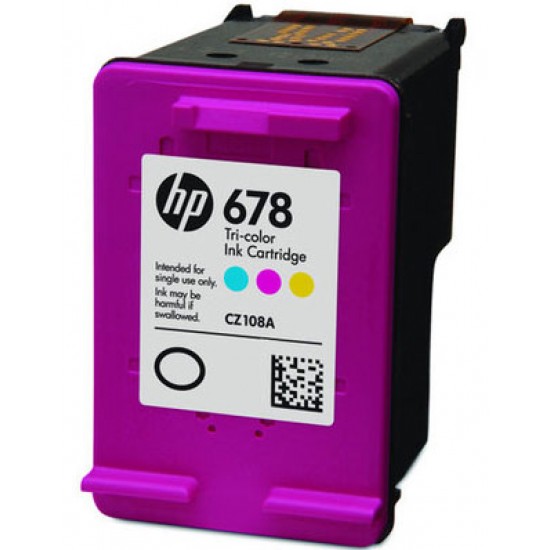 HP 678 Tri Color Cartridge for HP 1015/2515/1515/2545/2645/3545/4645