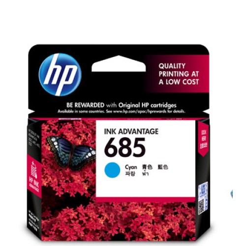 HP 685 Cyan Cartridge