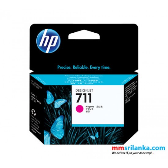 HP 711 29-ml Magenta Ink Cartridge For T120/T520