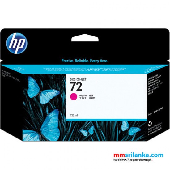 HP 72 Magenta Ink Cartridge -130 ml