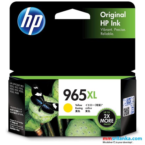 HP 965XL High Yield Yellow Original Ink Cartridge