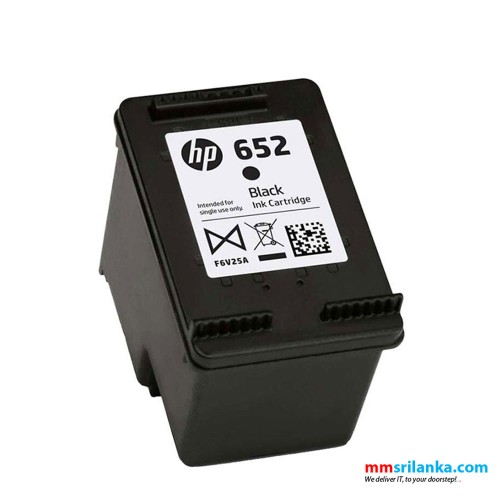 HP 652 Black  Original Ink Advantage Cartridge for 1115/2135/3635/3835