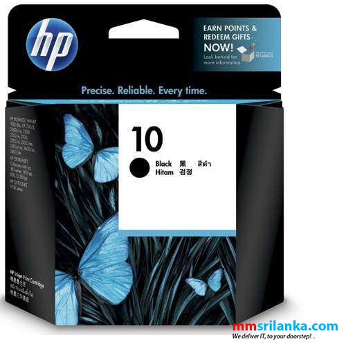 HP 10 Black Original Ink Cartridge