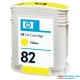 HP 82 Yellow DesignJet Ink Cartridge - 69-ml 