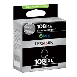 Lexmark 108 XL Black Cartridge