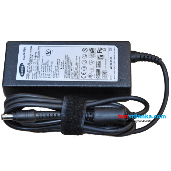 Samsung 60W AC adapter for Samsung Laptops 19V 3.15A Central Pin