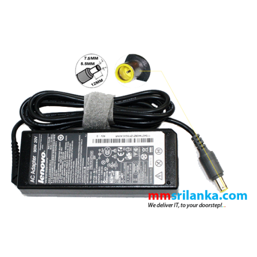 Lenovo 90W AC adapter for Lenovo Laptops 20V 4.5A Central Pin