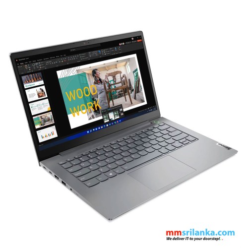 Lenovo ThinkBook 14 Gen 4 Intel Laptop, 14" FHD IPS, i5-1235U, Iris Xe Graphics, 8GB, 512GB (3Y)