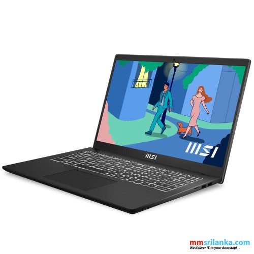 MSI Modern 15, Intel 13th Gen. i5-1335U, FHD 60Hz Laptop (16GB/512GB NVMe SSD/Windows 11 Home