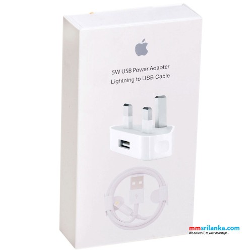 3pin charger Power Adapter with Lightning to USB Cable