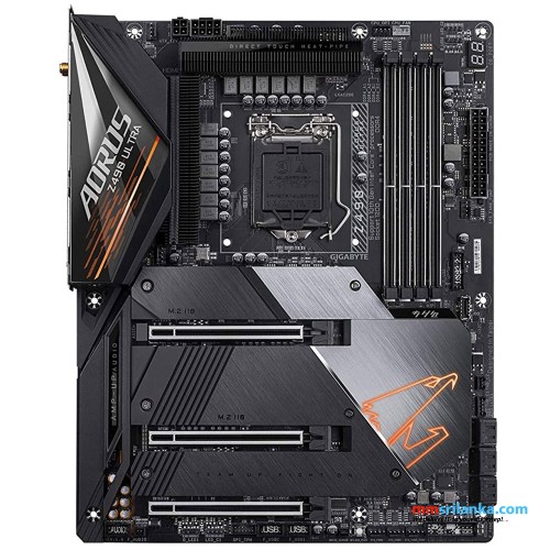 GIGABYTE Z490 AORUS Ultra (Intel LGA1200/Z490/ATX/Intel 2.5G LAN/3xM.2 Thermal Guard/SATA 6Gb/s/USB 3.2 Gen 2/Intel Wi-Fi 6//Realtek ALC1220-VB/RGB Fusion/Gaming Motherboard)