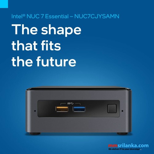 Intel NUC Mini PC with Celeron Processor, 8GB RAM, 128GB SSD with Windows 10