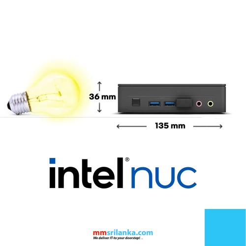 Intel NUC Kit With Intel Celeron Processor Mini PC (2Y)