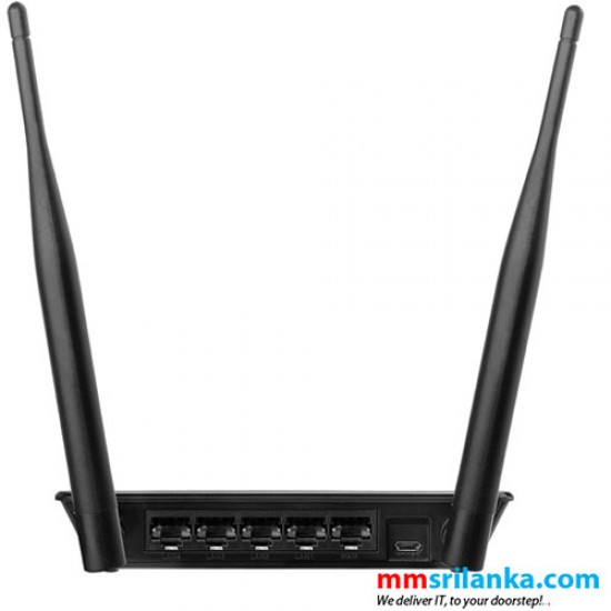 Edimax 5-in-1 N300 Wi-Fi Router, Access Point, Range Extender, Wi-Fi Bridge & WISP
