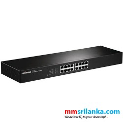 Edimax 16-Port Fast Ethernet Rack-mount Switch ES-1016