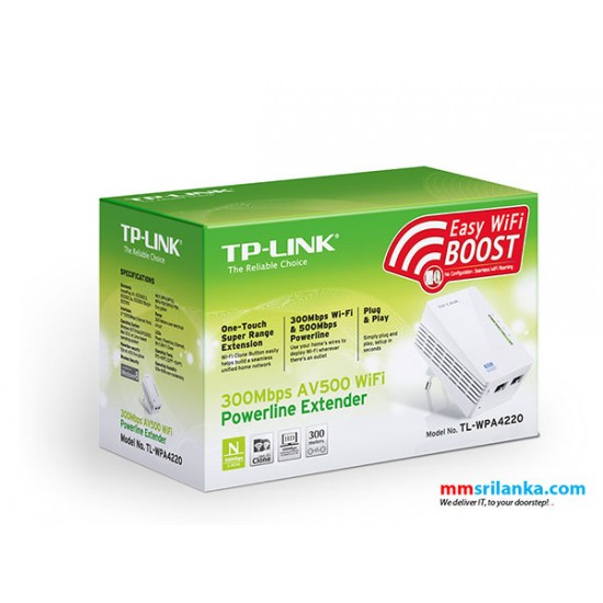 TP-Link 300Mbps AV500 Wi-Fi Powerline Extender