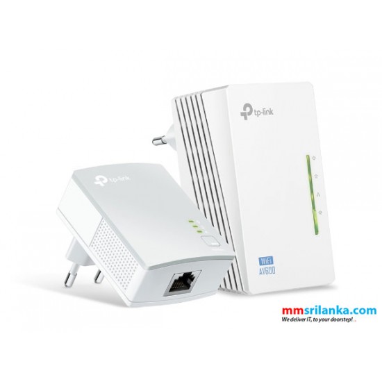 TP-Link 300Mbps AV600 Wi-Fi Powerline Extender Starter Kit- TL-WPA4220KIT (2Y)